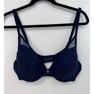 Third Love Bra 38C Women’s Mesh Top Bra Classic Contour Black